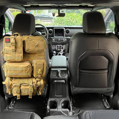 Tactical Car Seat Backrest Organiser 5