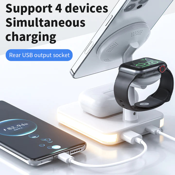 MAGNETIC WIRELESS CHARGER STAND DOCK 3
