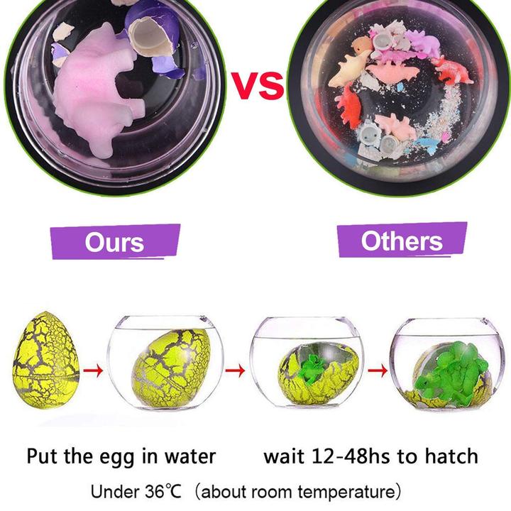 Easter Magic Hatching Growing Dinosaur Eggs - 10PCS 5