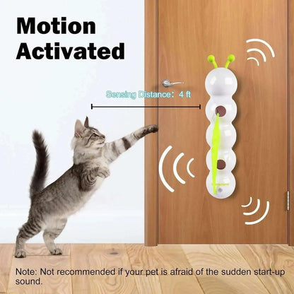 Smart Motion Cat Toy with Worm Design 5