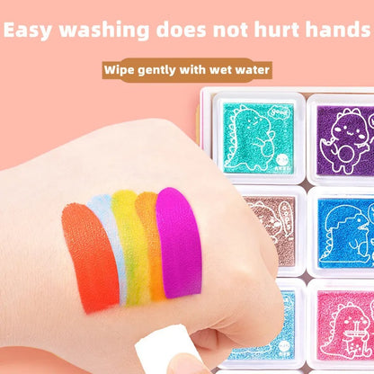 Finger Painting Kit-24  Color Seal/30 Pages 5