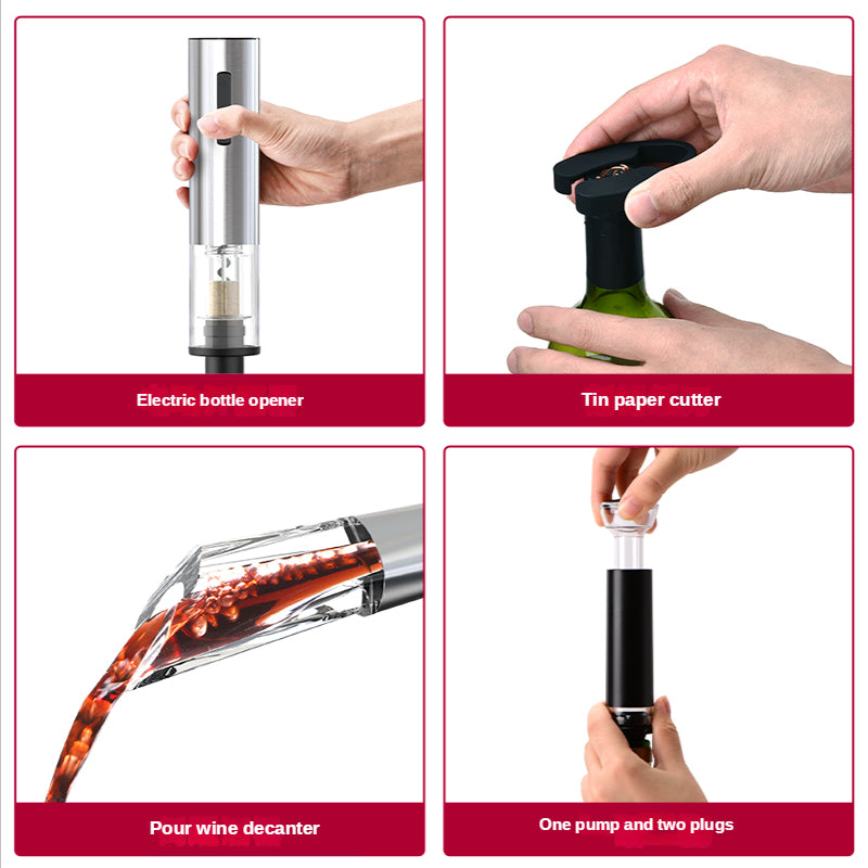 Electric Wine Openers Set 5