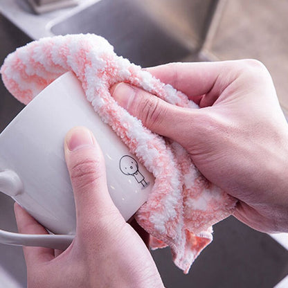 Microfiber Cleaning Rag-5Pcs 5