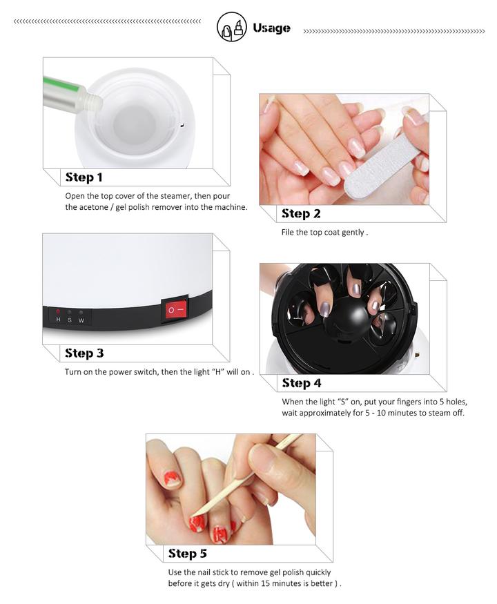 Gel Nail Polish Remover Machine 5