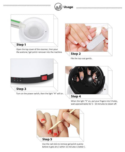 Gel Nail Polish Remover Machine 5