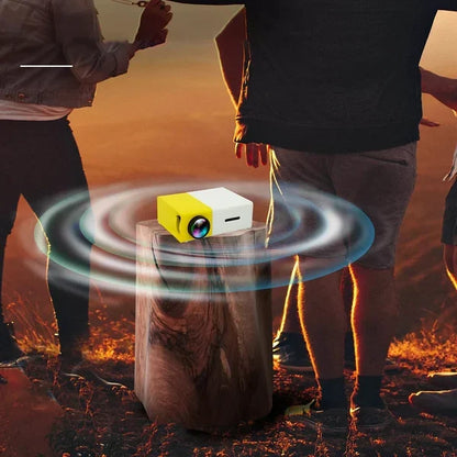 LED Home HD Mini Portable Micro Projector 5