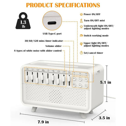 Ultrasonic Flame Humidifier 5