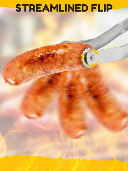 BBQ Sausage Turning Tongs 5