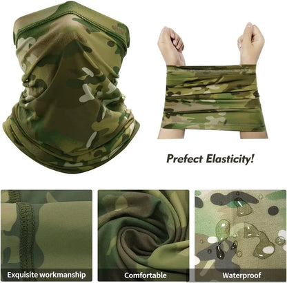 Cooling Neck Gaiter Face Mask Boonie Hat Set! 5