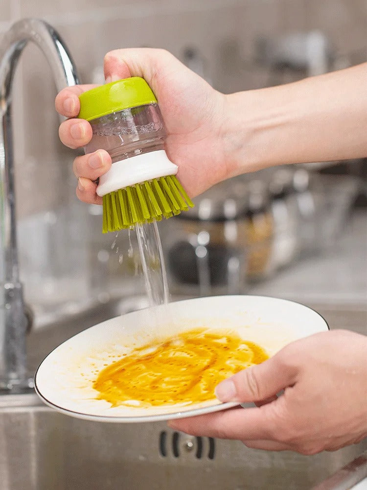 Multifunctional Pressing Cleaning Brush 5