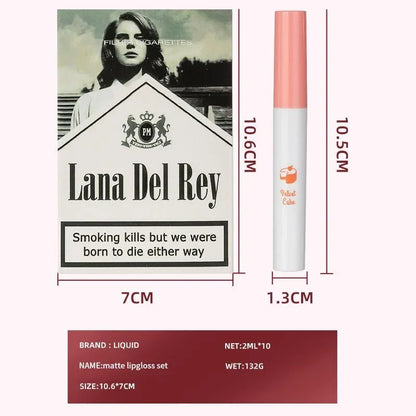 Lana Del Rey Lipsticks - 10 Pcs Pack 5