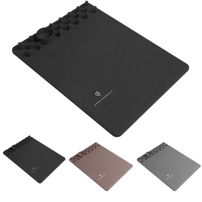 MULTI-FUNCTION ORGANIZER MOUSE PAD WITH WIRELESS CHARGING 5