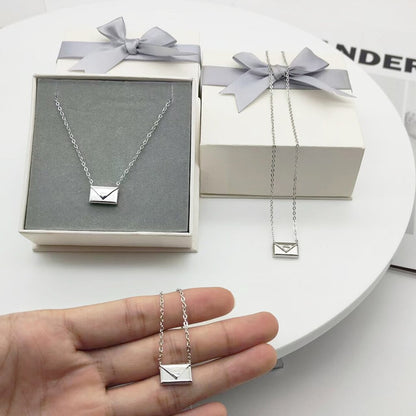 Love Letter Envelope Pendant Necklace 5