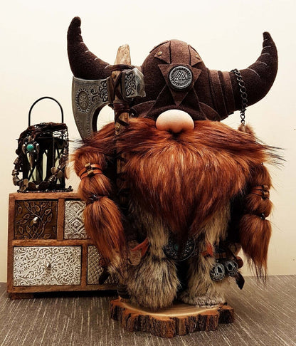 Viking Warrior Gnome Doll 5