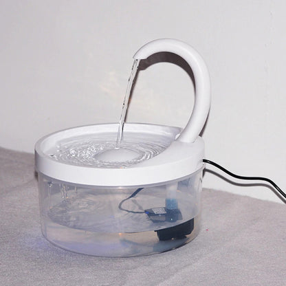 Cat Automatic Swan Design Fountain 5