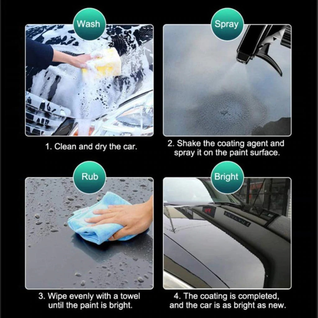 Anti Scratch Hydrophobic Polish Nano Coating Agent 5