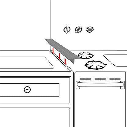 Silicone Stove Counter Gap Cover 4