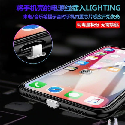 Glowing LED Call Flash Glass Case 5