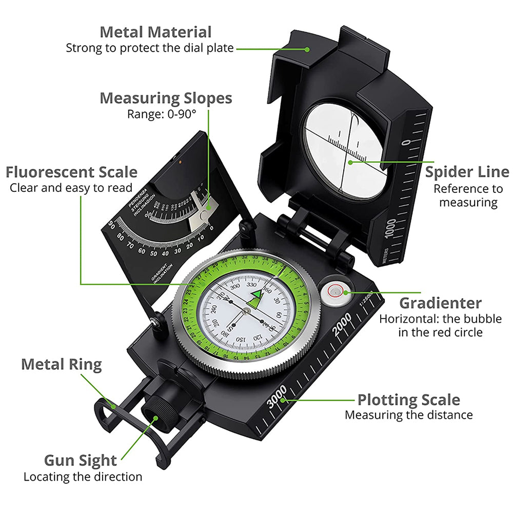 Military Aiming Navigation Compass 5