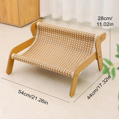 2 in 1 Cat Scratcher Lounger Couch 5
