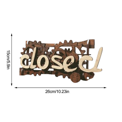 Open / Close Sign 5