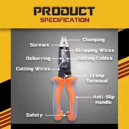 6 In 1 Multifunctional Electrician Pliers 5