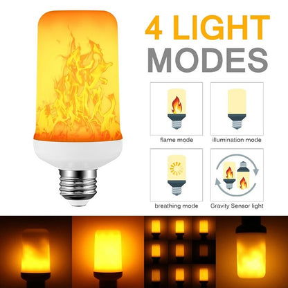 LED Flame Effect Light Bulb 5
