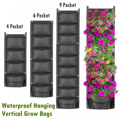 Garden Wall Planter Grow Bags for Indoor Outdoor 5