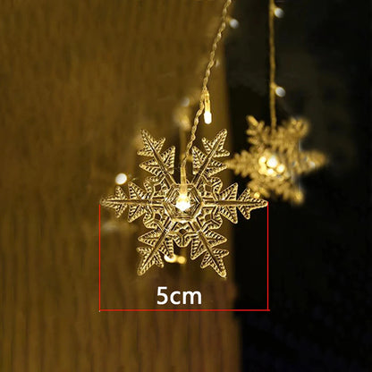 Snowflake Christmas Lights 5