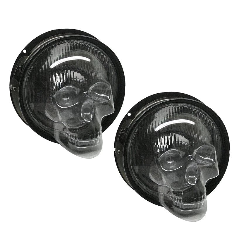 SKULL HEADLIGHT COVER 5