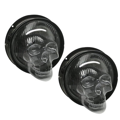 SKULL HEADLIGHT COVER 5
