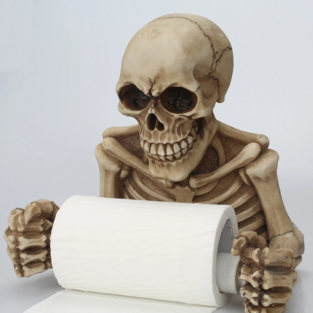 Skull Toilet Paper Holder 5