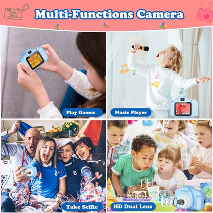 Kids Digital Mini DSLR Camera 5