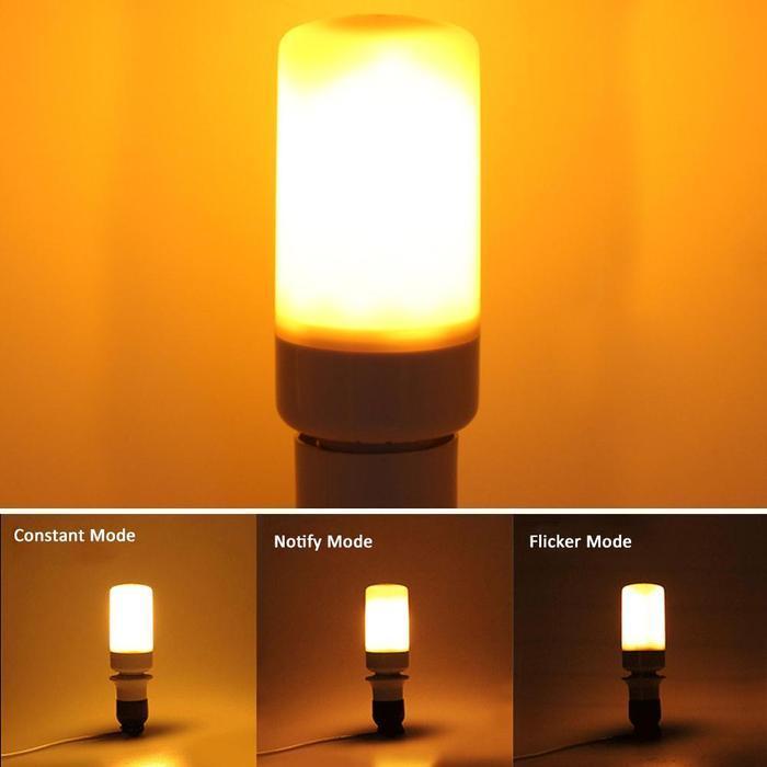 LED Flame Effect Light Bulbs Lamp 5