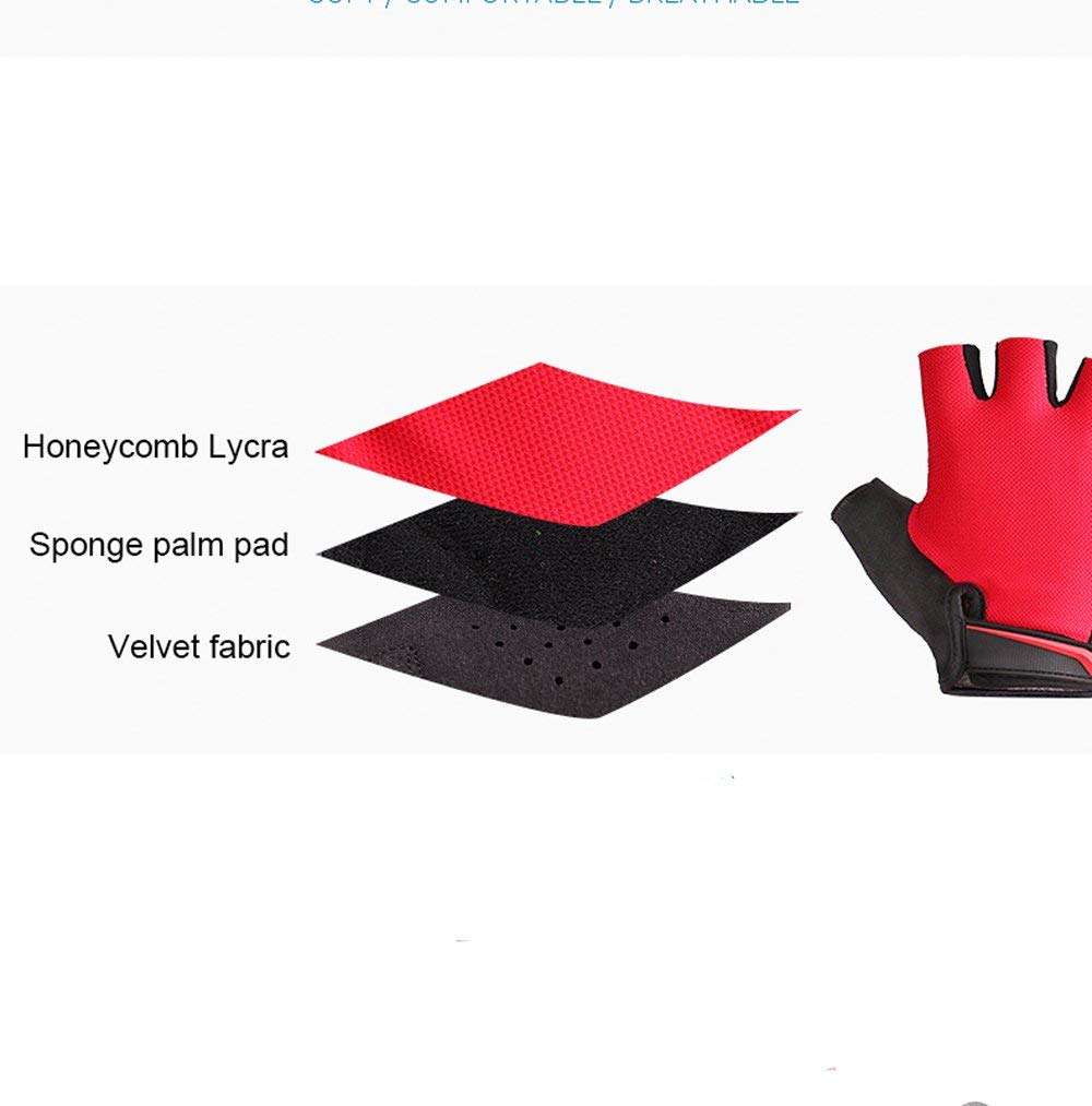 Shockproof Half-finger Cycling Gloves 5