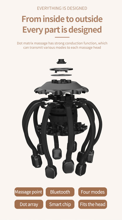 Octopus Stress Relief Head Massager 5