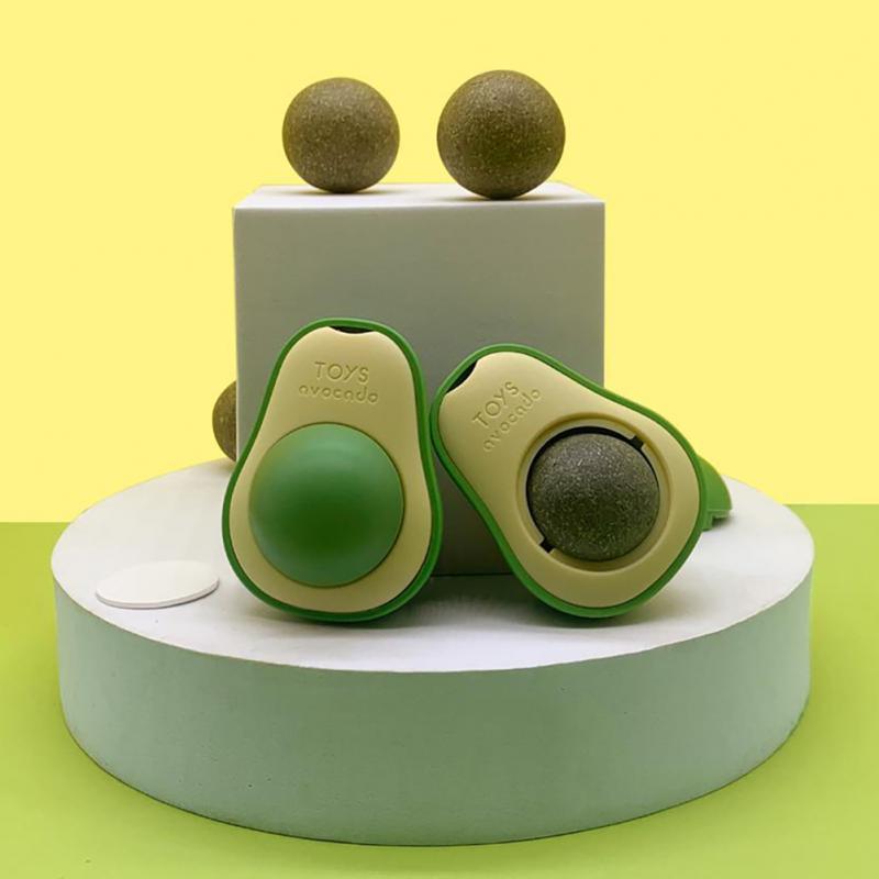 AVOCADO EDIBLE CATNIP WALL BALL 5