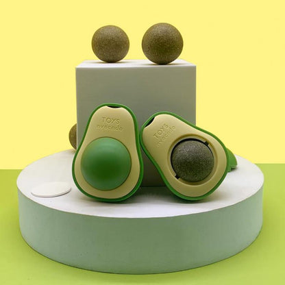 AVOCADO EDIBLE CATNIP WALL BALL 5