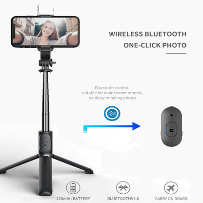 6 in 1 Wireless Bluetooth Selfie Stick 2