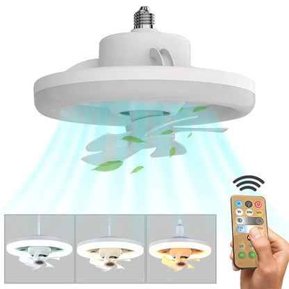 LED Swing Head Fan Light 5