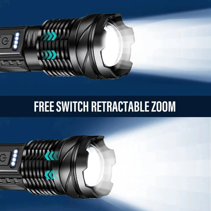 High Power Tactical Led  Emergency Warnings Flashlight Light 5