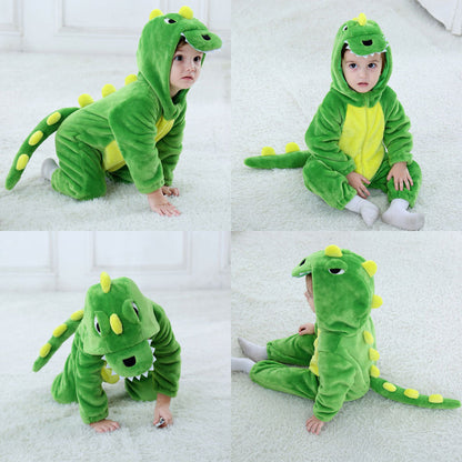 kids Dinosaur Onesie Costume 2