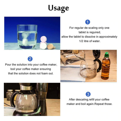 Eco-friendly Coffee Maker Cleaning Tablet 5