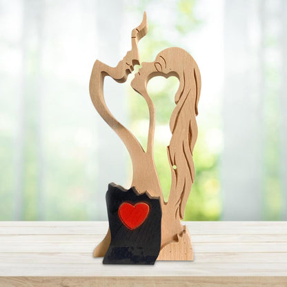 Love Eternal Wooden Decoration Ornaments 5