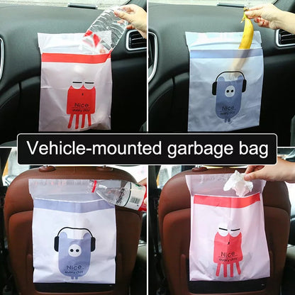 Biodegradable Easy Stick-On Trash Bag-60pcs 5