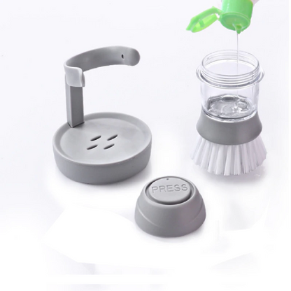 Soap Dispensing Palm Brush 5
