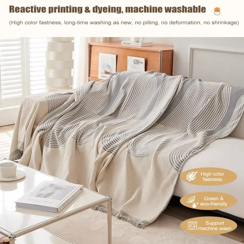 Reversible Chenille Sofa Cover 5
