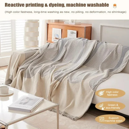 Reversible Chenille Sofa Cover 5
