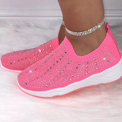 Rhinestone Breathable Casual Shoes 5