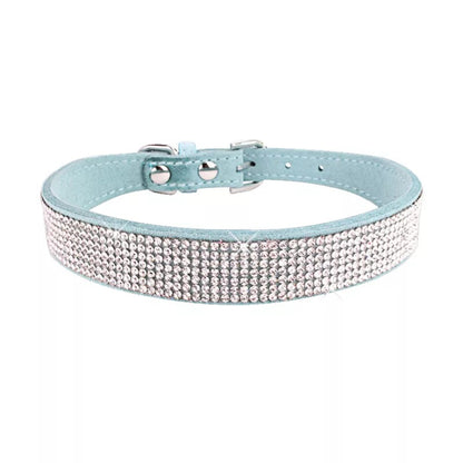 Crystal Rhinestone Reflective Dog Collar 5